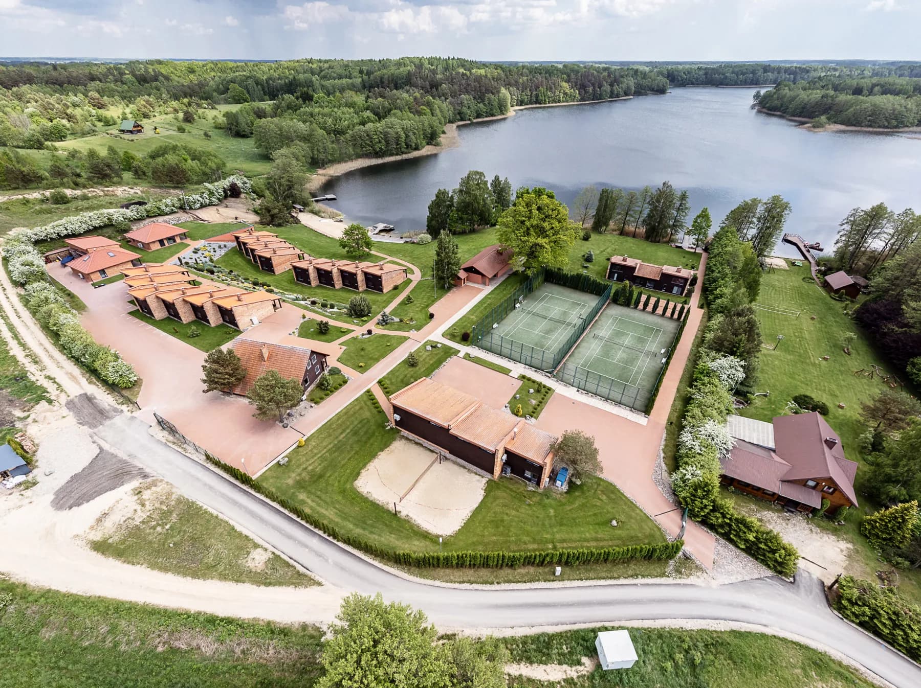 Panoraminis sodybos vaizdas